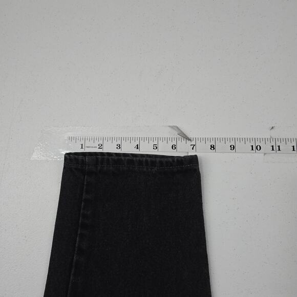 Vintage Levi's 550 relaxed‎ tapered 20 jeans USA black 90's womens 5713 - Picture 8 of 12